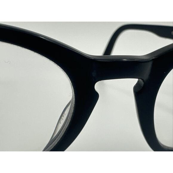 Warby Parker Eyeglasses Caspar 100 Gloss Black Rounded Square Frame 48[]23 145 - Picture 5 of 5